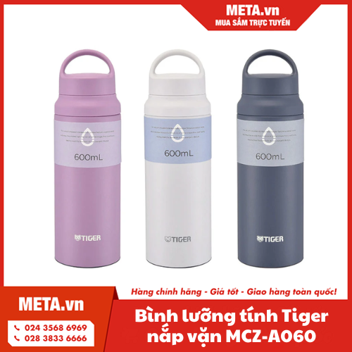 Bình lưỡng tính Tiger nắp vặn MCZ-A060 (600ml)