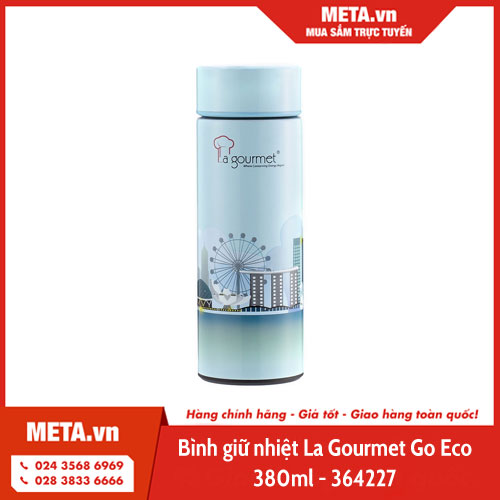 Bình giữ nhiệt cute La Gourmet Go Eco 380ml - 364227