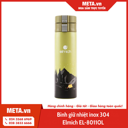 bình giữ nhiệt inox 304 Elmich EL-8011OL
