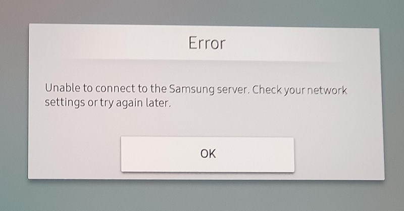 Mã lỗi 107 tivi Samsung là lỗi gì?