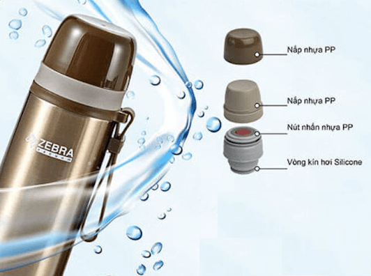 Cấu tạo nắp bình giữ nhiệt