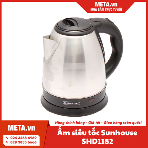 Ấm siêu tốc Sunhouse SHD1182