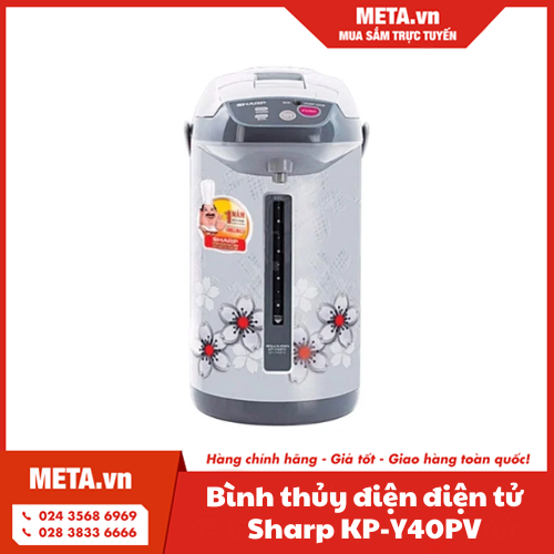 Bình thủy điện điện tử Sharp KP-Y40PV 4 lít