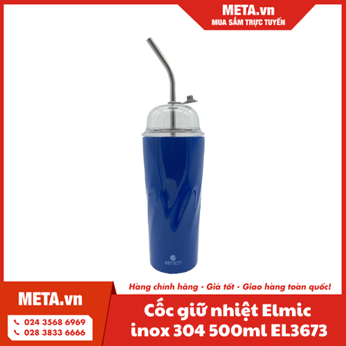 Cốc giữ nhiệt Elmich inox 304 500ml EL3673