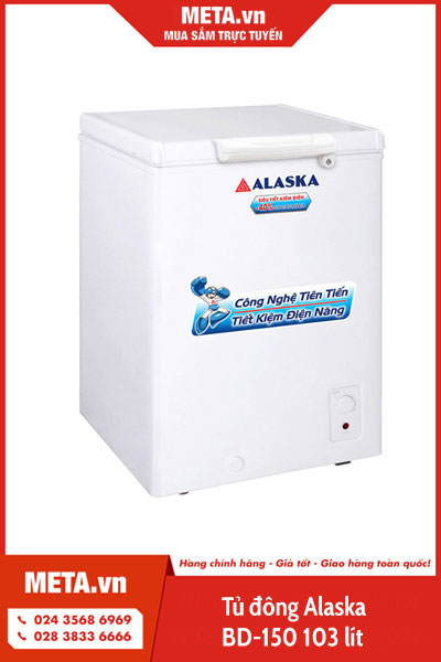 Tủ đông Alaska BD-150 103 lít