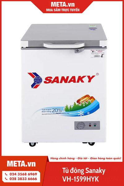 Tủ đông Sanaky 100 lít VH-1599HYK