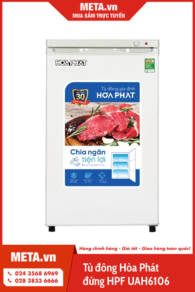 Tủ đông Hòa Phát đứng HPF UAH6106