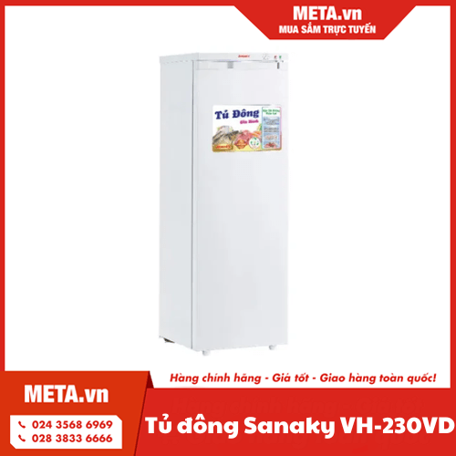 Tủ đông Sanaky VH-230VD
