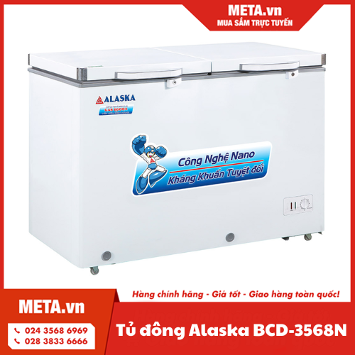 Tủ đông Alaska BCD-3568N
