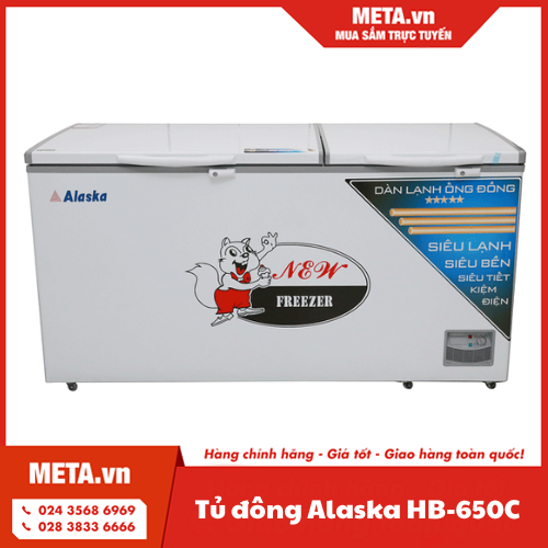 Tủ đông Alaska HB-650C