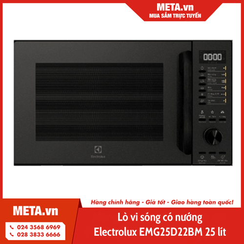 Lò vi sóng có nướng Electrolux EMG25D22BM 25 lít
