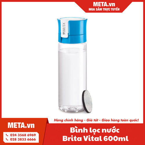 Bình lọc nước Brita Vital 600ml