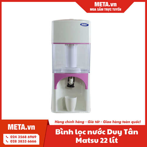 Bình lọc nước Duy Tân 22 lít