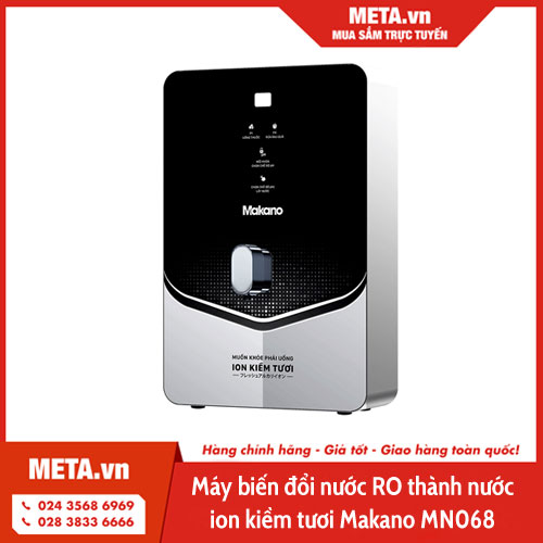 Máy biến đổi nước RO thành nước ion kiềm tươi Makano MN068