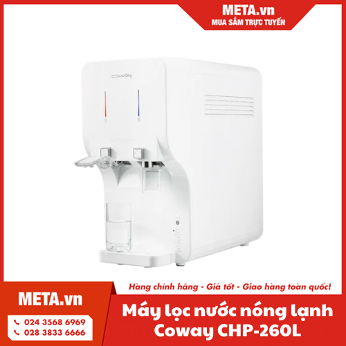 Máy lọc nước nóng lạnh Coway CHP-260L