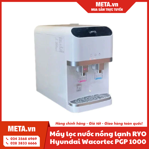 Máy lọc nước nóng lạnh để bàn RYO Hyundai Wacortec PGP 1000