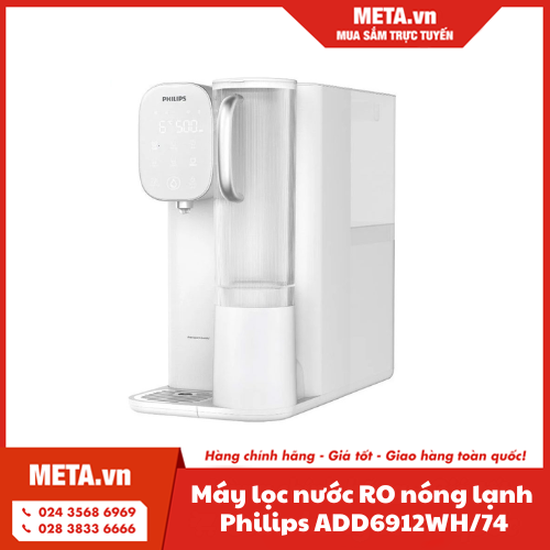 Máy lọc nước để bàn RO nóng lạnh nguội Philips ADD6912WH/74
