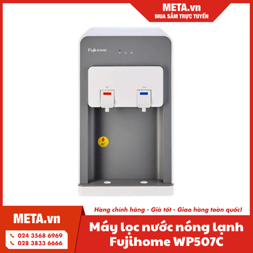 Máy lọc nước UF kết hợp nóng lạnh Fujihome WP507C