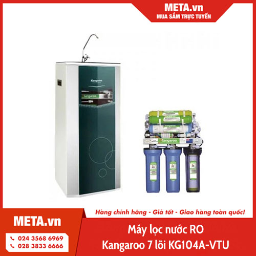 Máy lọc nước RO Kangaroo 7 lõi KG104A-VTU