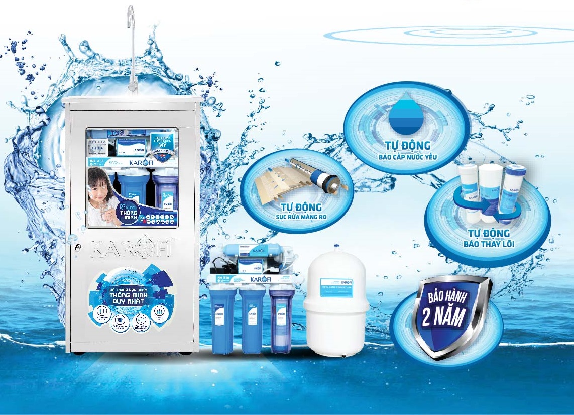 Máy lọc nước Karofi rất dễ bị làm giả, làm nhái