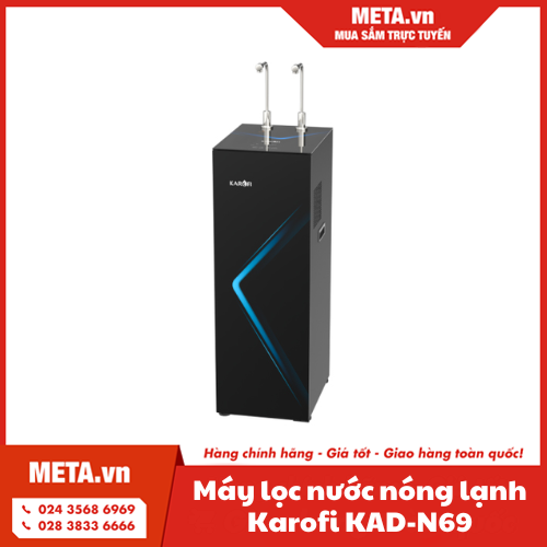 Máy lọc nước nóng lạnh Karofi KAD-N69