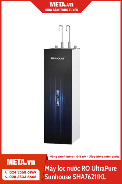Máy lọc nước RO UltraPure Sunhouse 10 lõi SHA76211KL