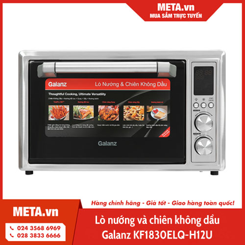 Lò nướng và chiên không dầu Galanz KF1830ELQ-H12U 30 lít