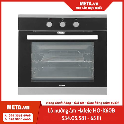 Lò nướng âm Hafele HO-K60B 534.05.581 - 65 lít