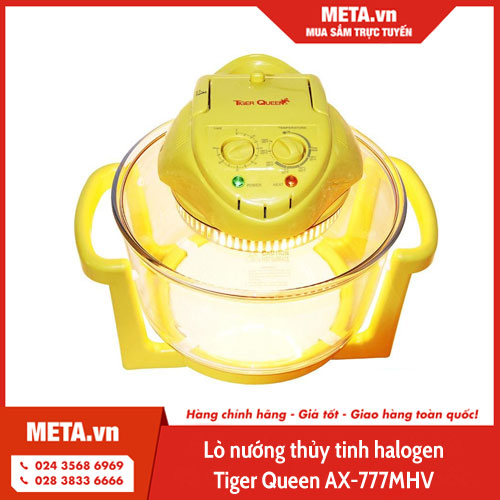 Lò nướng thủy tinh halogen Tiger Queen AX-737MHV