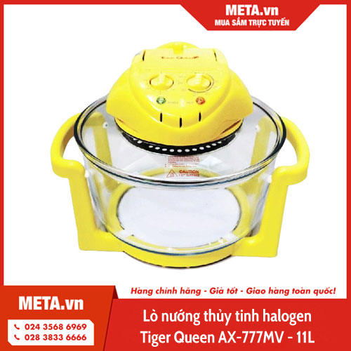 Lò nướng thủy tinh halogen Tiger Queen AX-777MV - 11L