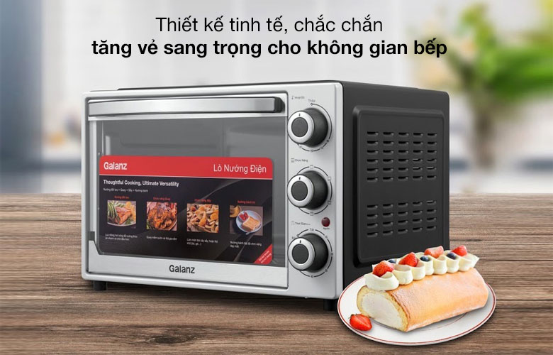 Thiết kế lò nướng Galanz hiện đại, sang trọng