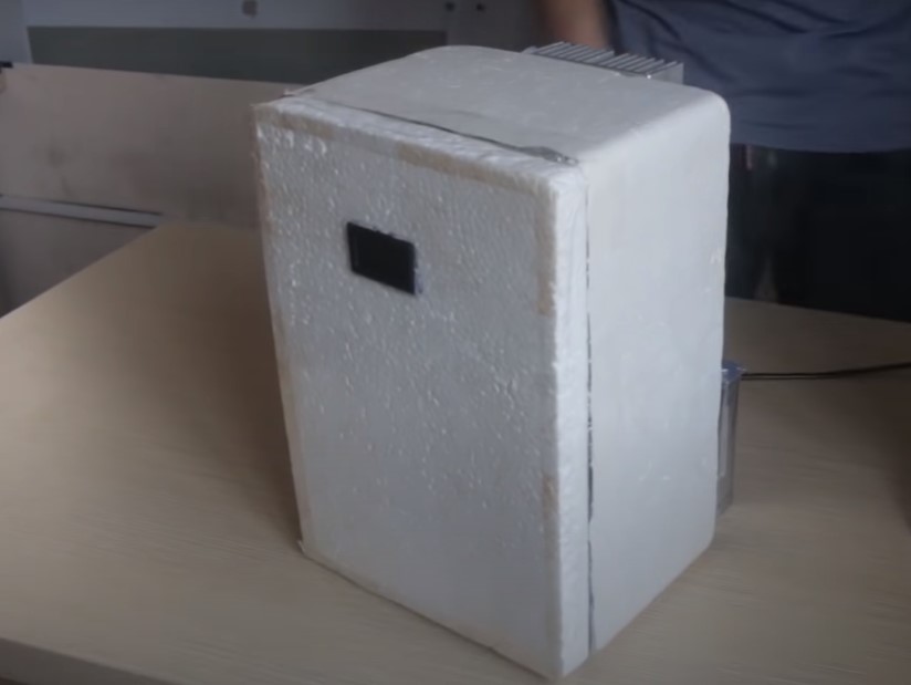 Bước 5: Hoàn thiện tủ lạnh
