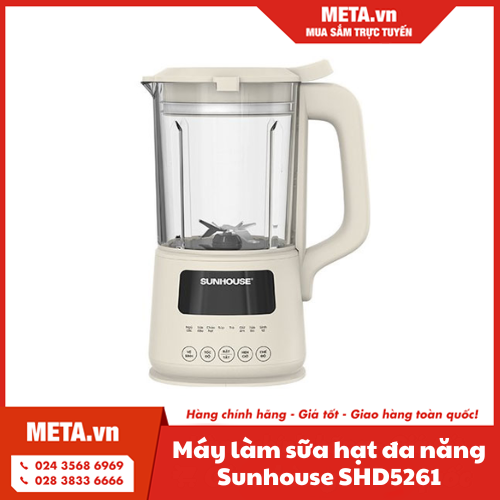 Máy làm sữa hạt đa năng Sunhouse SHD5261