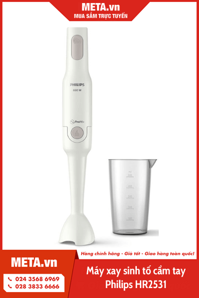 Máy xay sinh tố cầm tay Philips HR2531