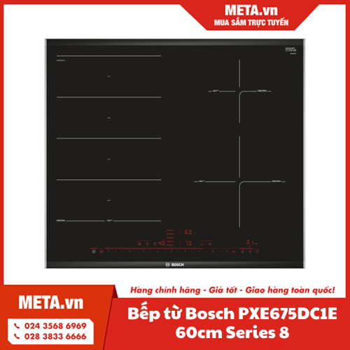 Bếp từ Bosch PXE675DC1E 60cm Series 8