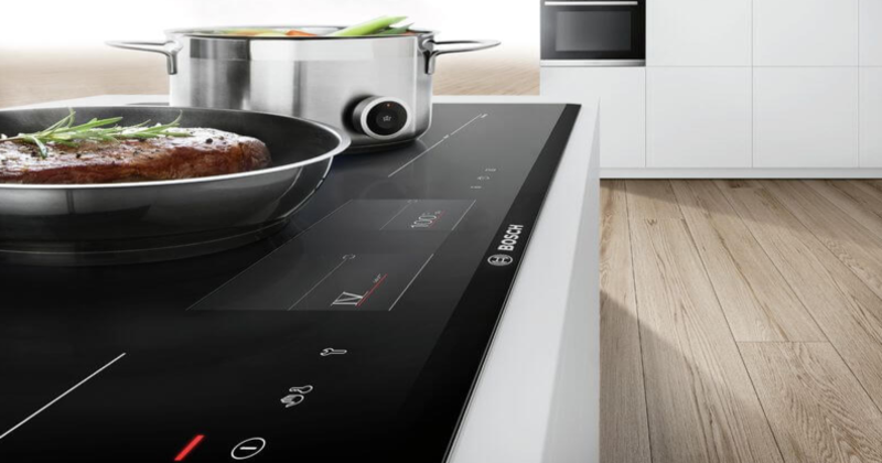 Bếp từ Bosch có thiết kế sang trọng, lắp đặt âm bàn bếp