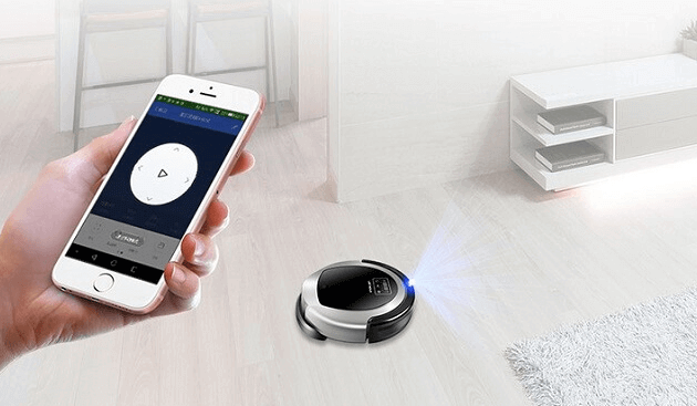 Máy hút buị Liectroux có tính năng điều khiển từ xa