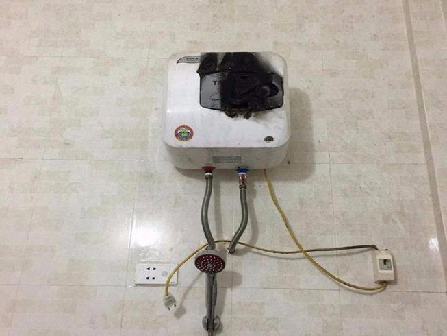 Tác hại khi bình nóng lạnh bị e khí, e nước