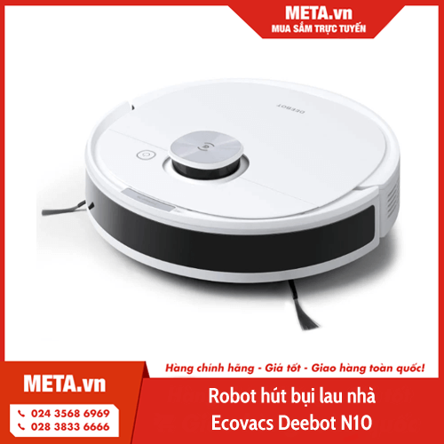 Robot hút bụi lau nhà Ecovacs Deebot N10