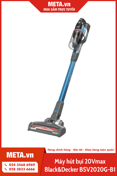 Máy hút bụi cầm tay 20Vmax Black&Decker BSV2020G-B1
