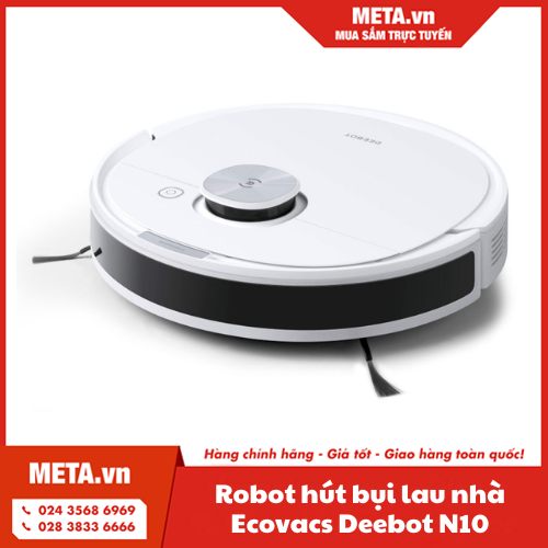 Robot hút bụi lau nhà Ecovacs Deebot N10