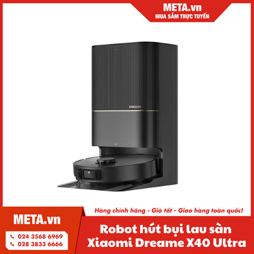 Robot hút bụi lau sàn chuyên dụng Xiaomi Dreame X40 Ultra