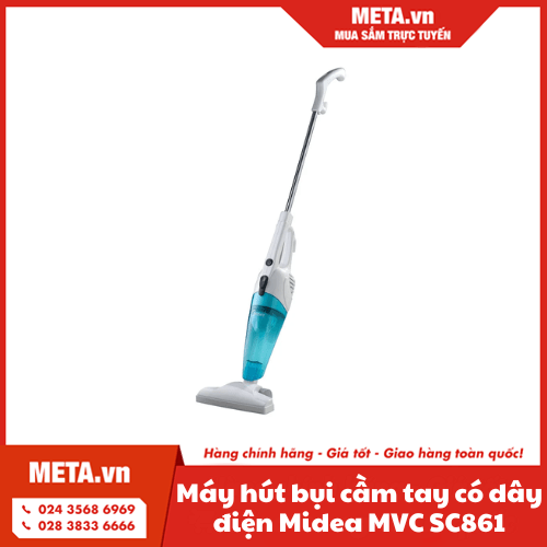 Máy hút bụi cầm tay có dây điện Midea MVC SC861