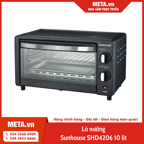 Lò nướng Sunhouse SHD4206 10 lít