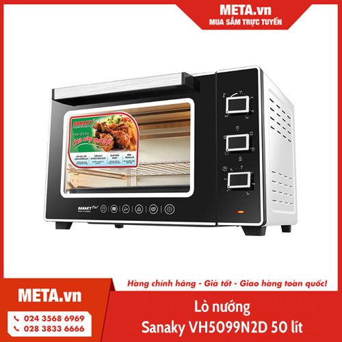 lò nướng Sanaky VH5099N2D 50 lít
