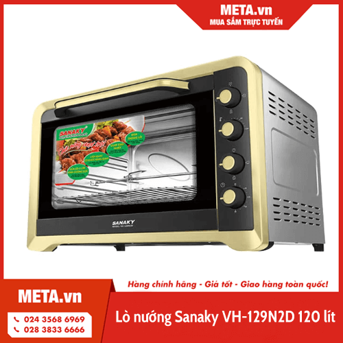 Lò nướng Sanaky VH-129N2D 120 lít