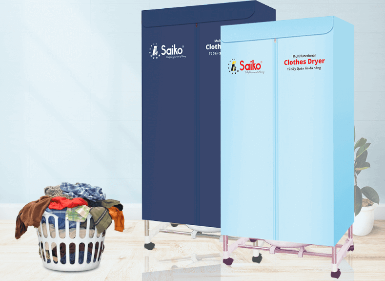 Tủ sấy quần áo Saiko