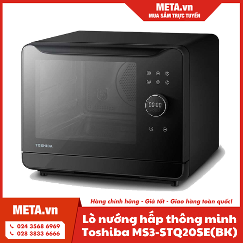 Lò nướng hấp thông minh Toshiba MS3-STQ20SE(BK)