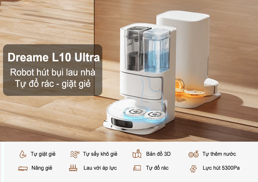 Lựa chọn loại có dung tích hộp chứa bụi và chứa nước phù hợp