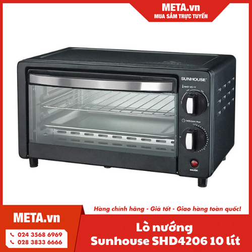 Lò nướng Sunhouse SHD4206 10 lít